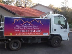 galea handyman services truck