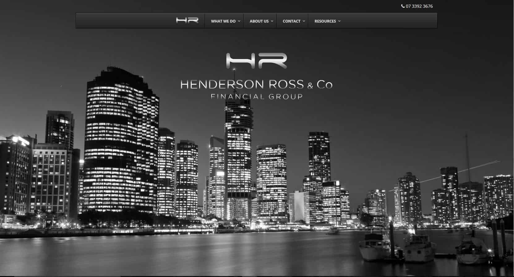 Henderson Ross Financial Group's website