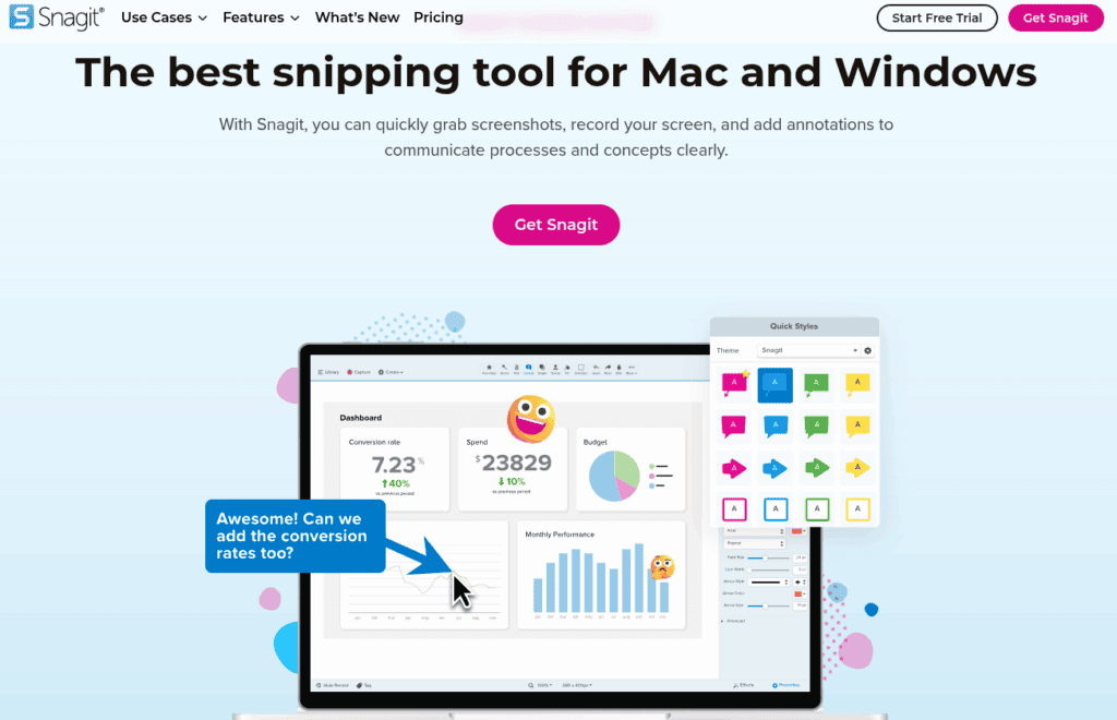 Snagit seems to be mostly compatible with ARM but did catch a snag on our laptop
